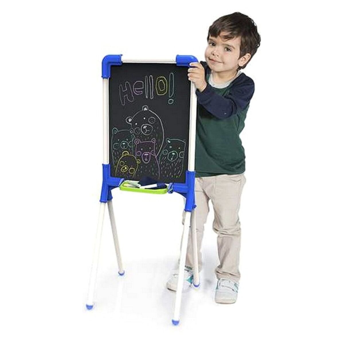 Tavle 2 i 1 Chicos Paint & Learn (37 x 32 x 85 cm)